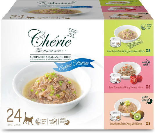CHÉRIE-Complete-&-Balanced-Diet-Series-Wet-Cat-Food-in-Gravy-Variety-Tuna-with409