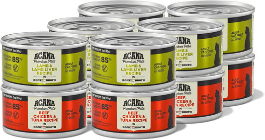 ACANA-Premium-Pate-Wet-Cat-Food-in-Bone-Broth-Variety-Pack:-Beef-Chicken-558