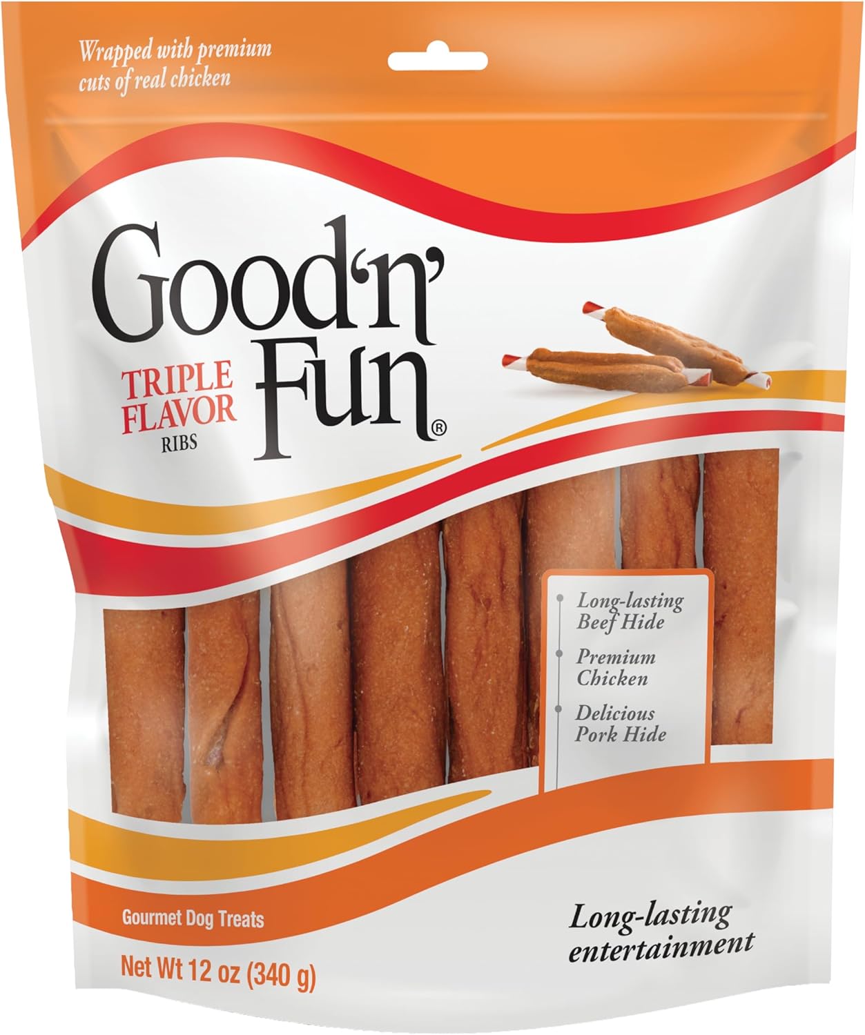 Good-‘n’-Fun-Triple-Flavor-Ribs-Chews-for-All-Dogs,-12-Treat-2335