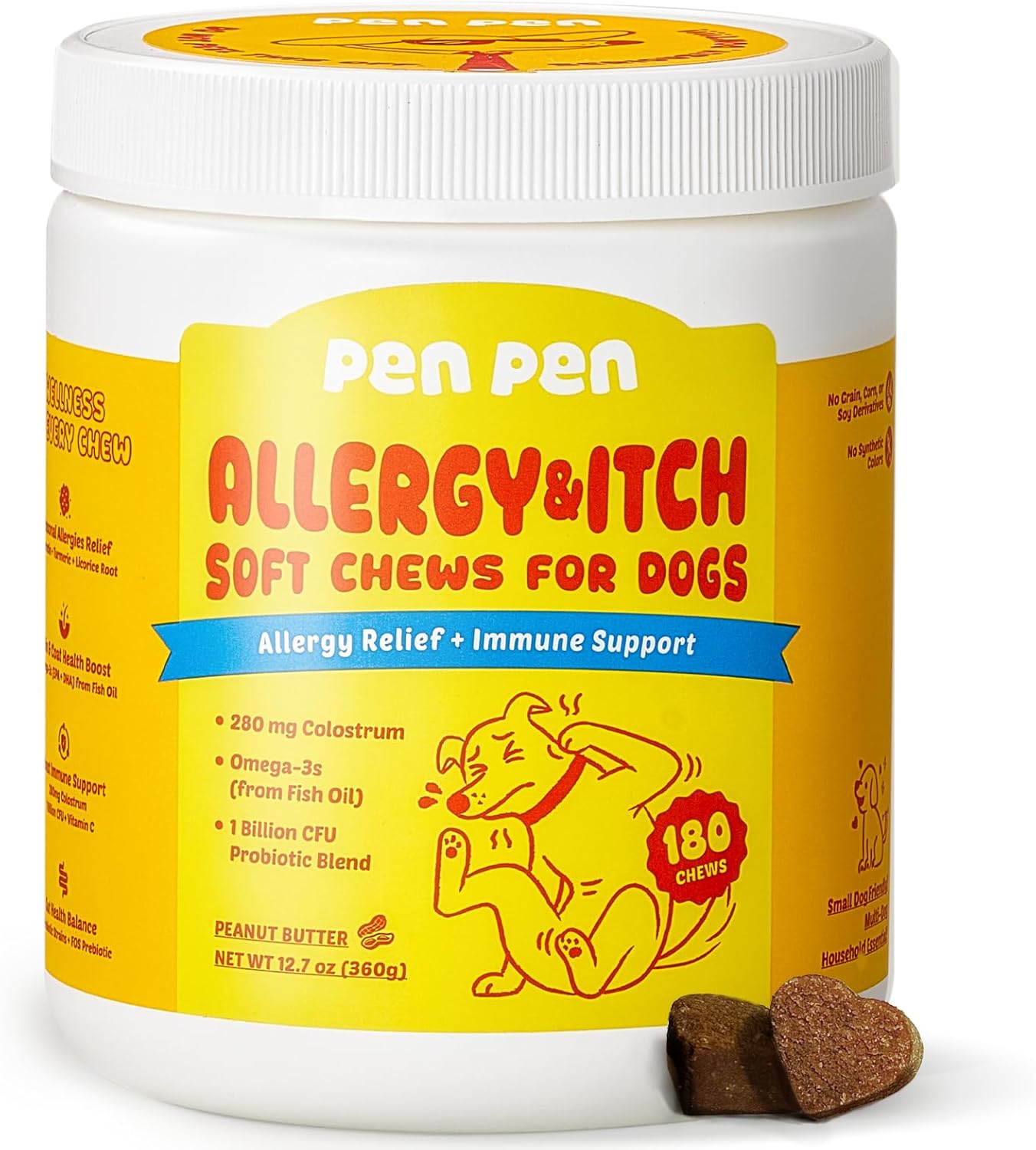 PENPENPET-Dog-Allergy-Relief-Chews,-Dog-Itching-Skin-Relief,-Omega-3-Dogs-14