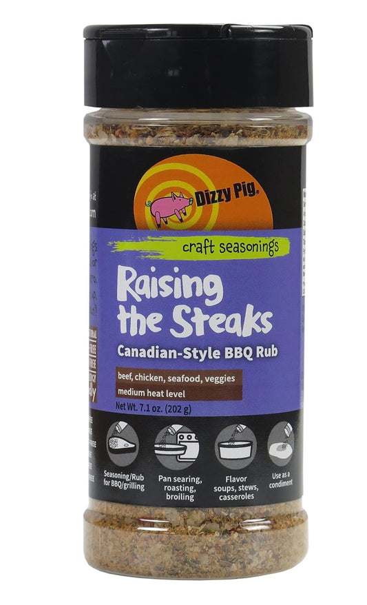 Dizzy-Pig-Raising-the-Steaks-Montreal-Style-Barbecue-Seasoning-Rub-(8oz-Shaker)---343