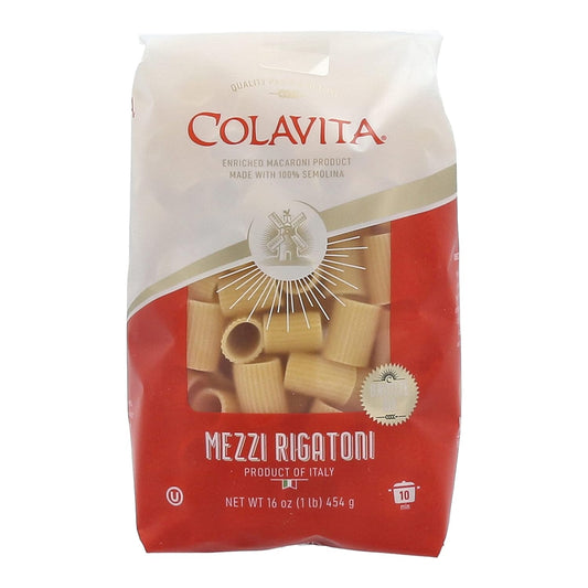 Colavita-Pasta---Mezzi-Rigatoni,-1-Pound---474