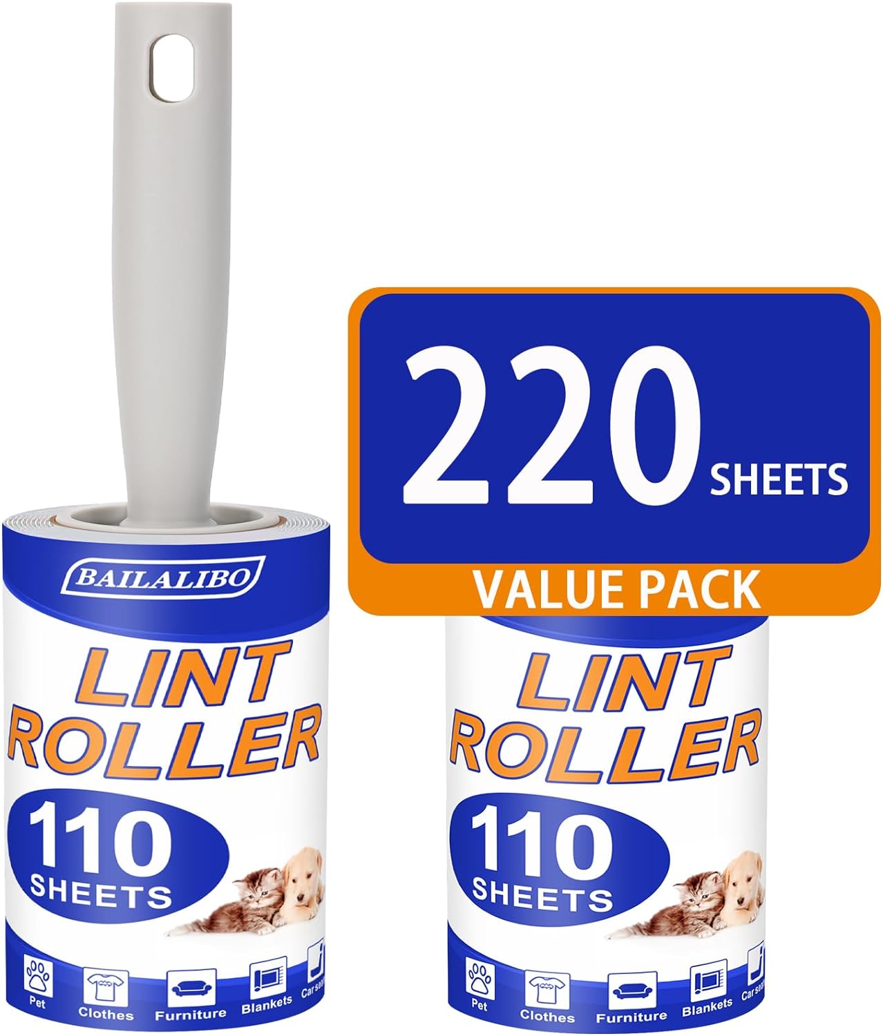 Lint-Rollers-for-Pet-Hair-Extra-Sticky,-220-Sheets-Mega-3081