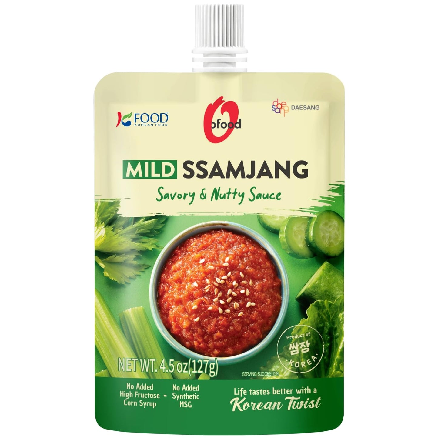 [Korean-Food]-O'FOOD-MILD-SSAMJANG-(CAP-2639
