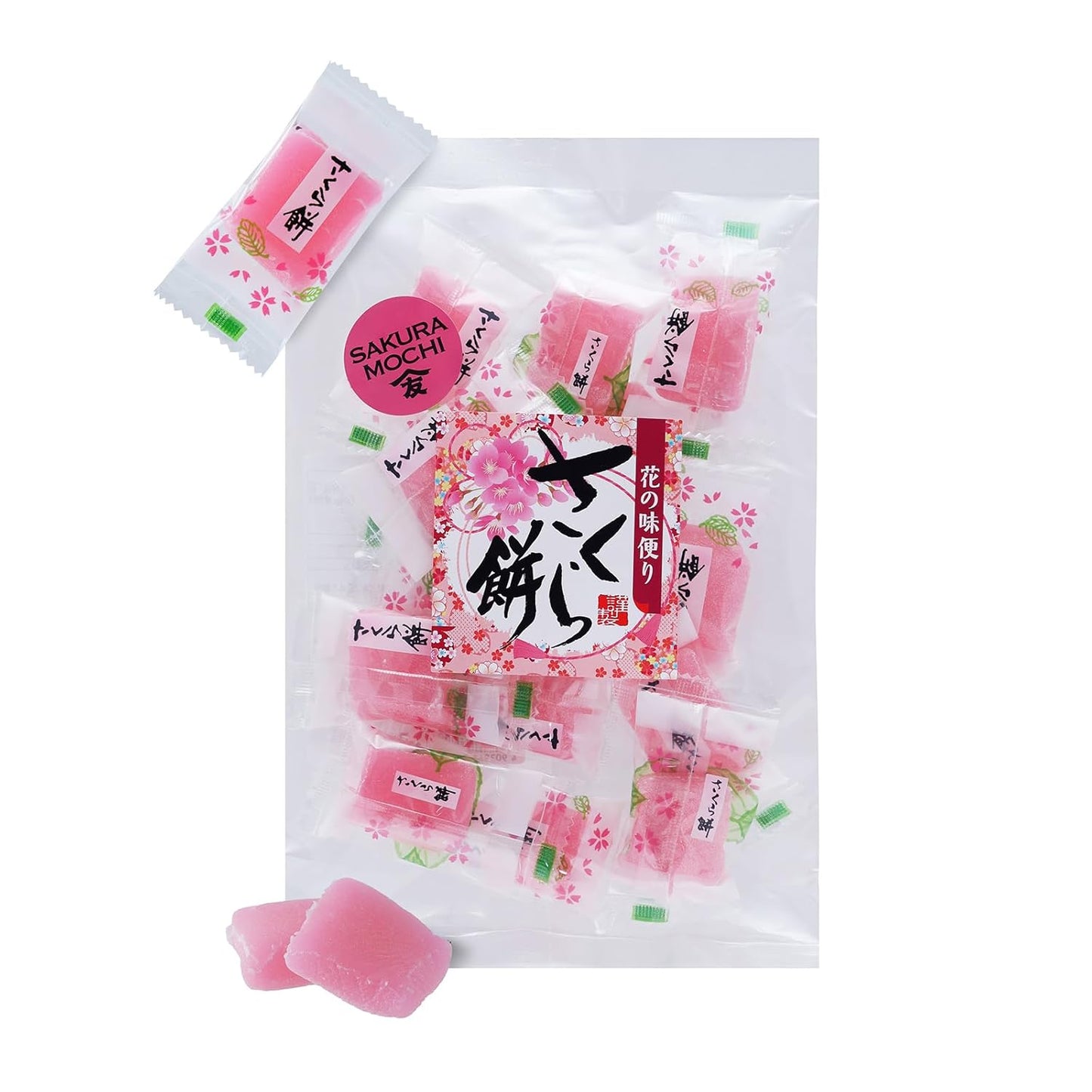 TOMOSAN-Japanese-Sakura-Mochi-Candy,-Traditional-Cherry-Blossom-Rice-Cakes,-Soft--&-Chewy,-Individually-180g-1089
