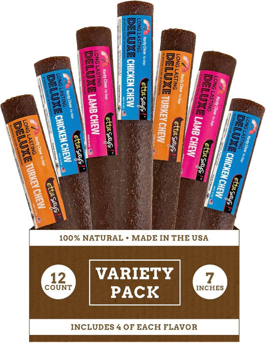 etta-says!-Deluxe-Crunchy-Dog-Chews-7”-Variety---All-Natural,-Chews-1213