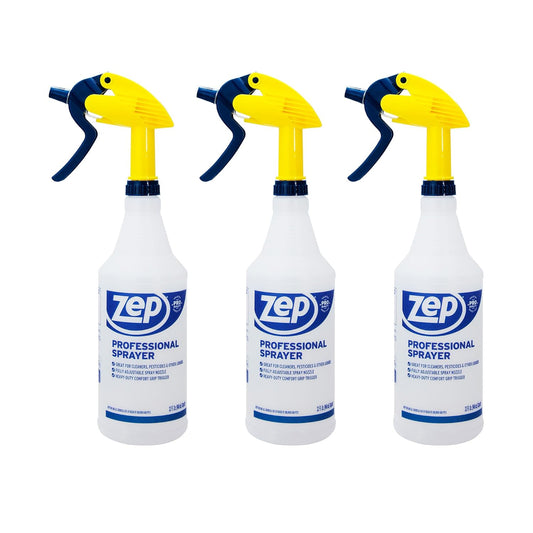 ZEP-Professional-Sprayer-Bottle---32-oz-(Pack-of-3)---HDPRO1---Versatile-Adjustable-2143