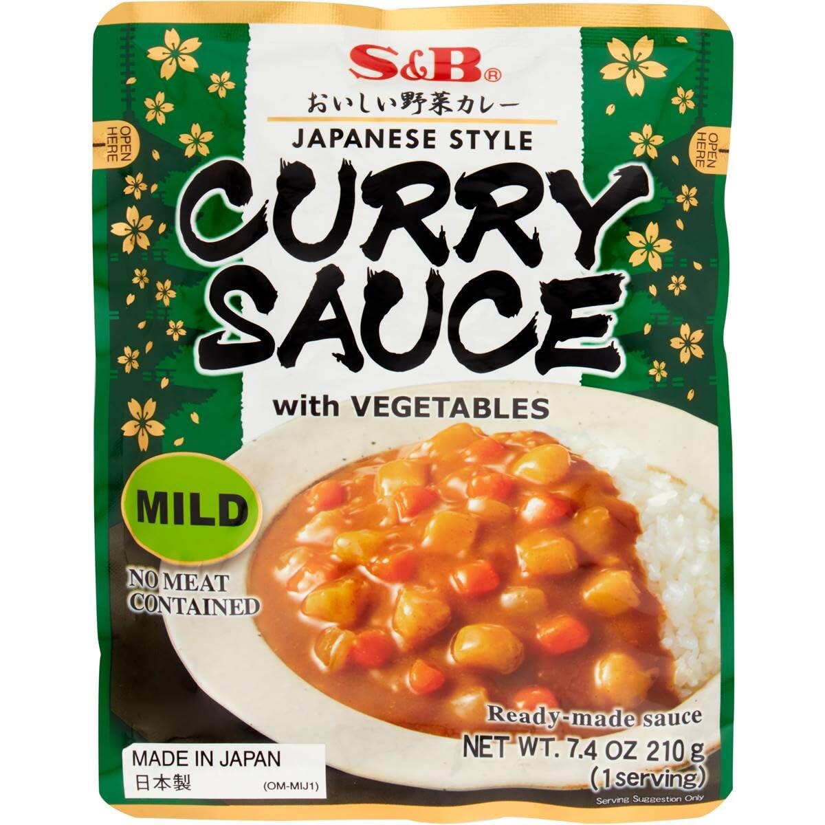 S&B-Curry-Sauce-with-Vegetables-Mild,-3232