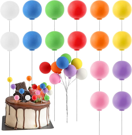 16Pcs-Balloon-Cake-Topper-Colorful-Balloon-Cake-105