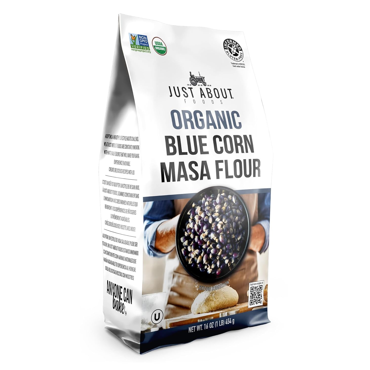 Just-About-Foods-Harina-de-maíz-azul-orgánica,-1-(16.01-797