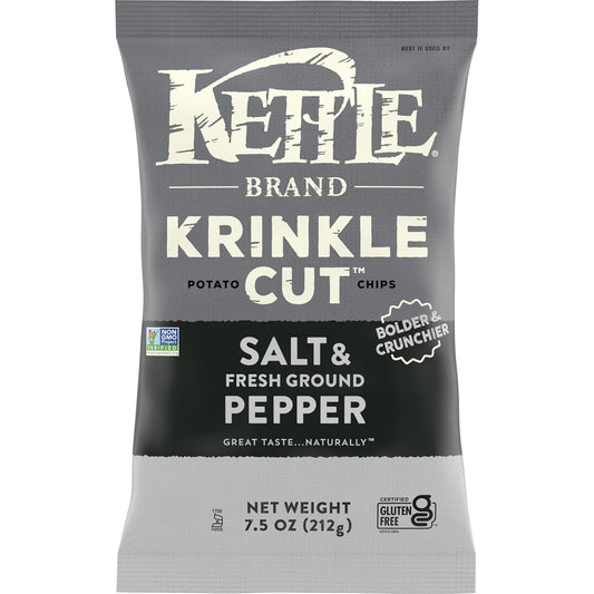Kettle-Brand-Krinkle-Cut-Salt-&-Fresh-Ground-Pepper-Potato-Chips,--7.5-Oz---798