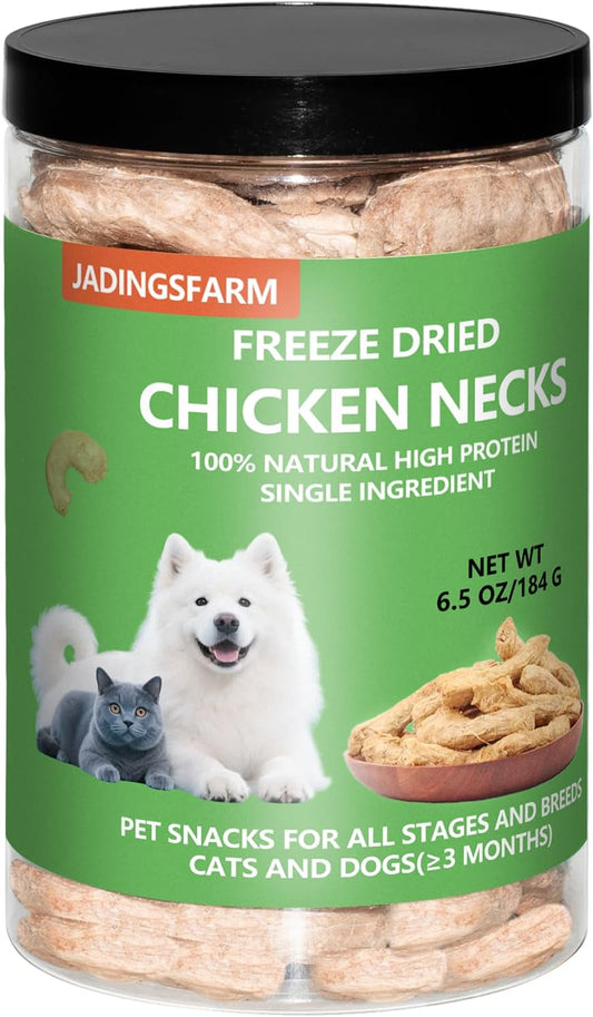 Freeze-Dried-Raw-Chicken-Necks-Dogs-Treats--Single-Ingredient-High-Protein-Training-Treats-&-1037
