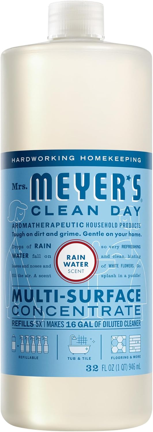 Mrs.-MEYER'S-CLEAN-DAY-Multi-Surface-Everyday-Concentrate,-Rain-Water-Scent,-32-Fl-Oz-Bottle---1531