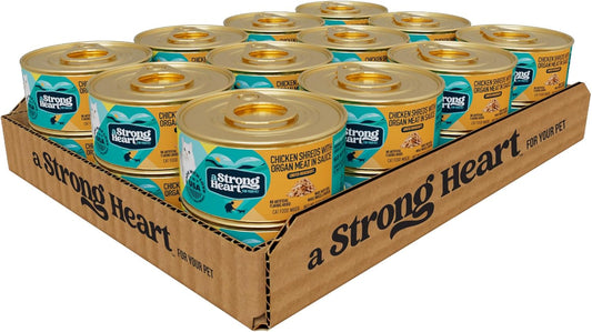 A-Strong-Heart-Canned-Wet-Cat-Food,-Chicken-Shreds-with-Organ-in--3-Cans1265