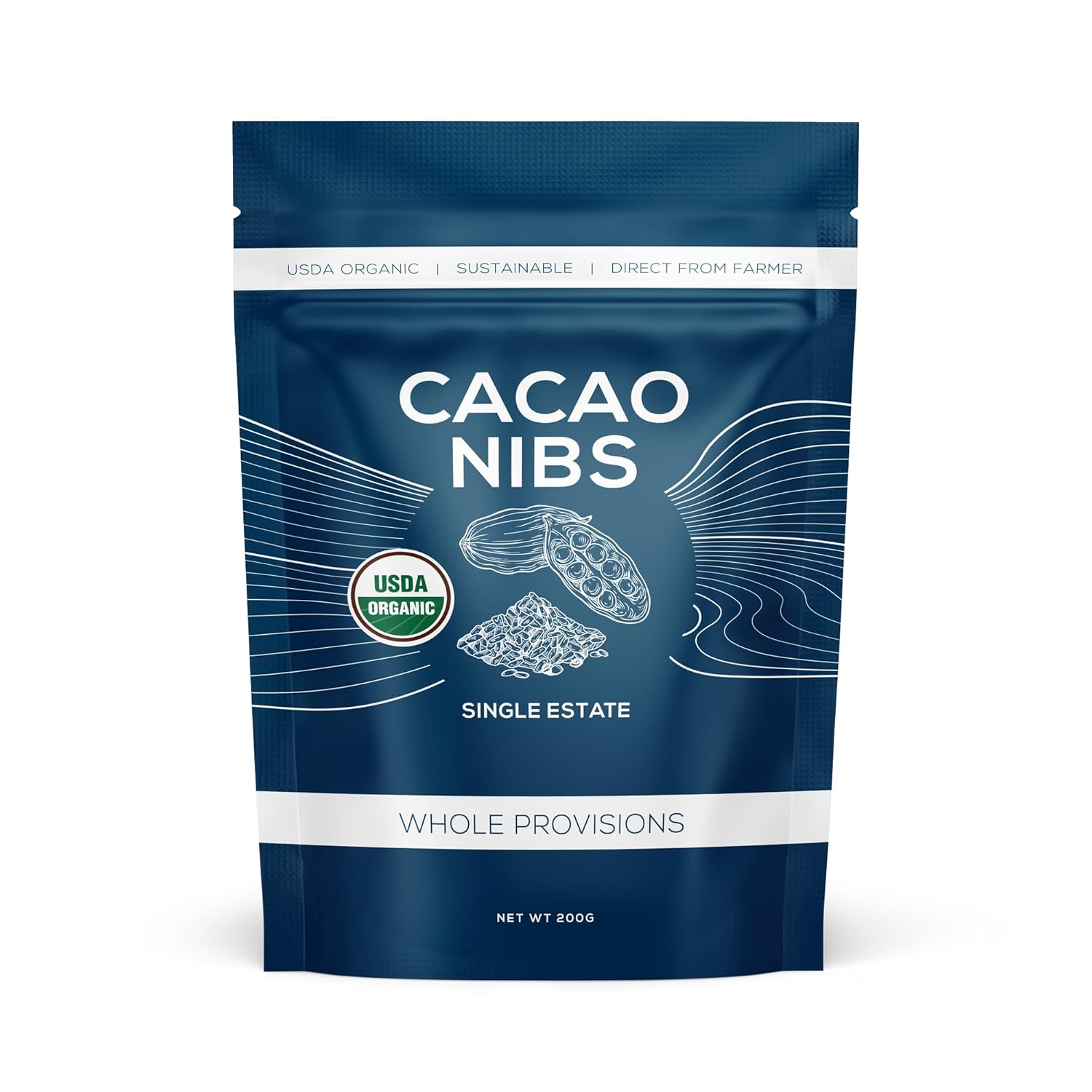 One-Farm-by-WAAYB-Organic-Cacao-Nibs,-Single-Estate,-Non-GMO,-Fair-Trade,-Vegan,-Free,-Raw-1821