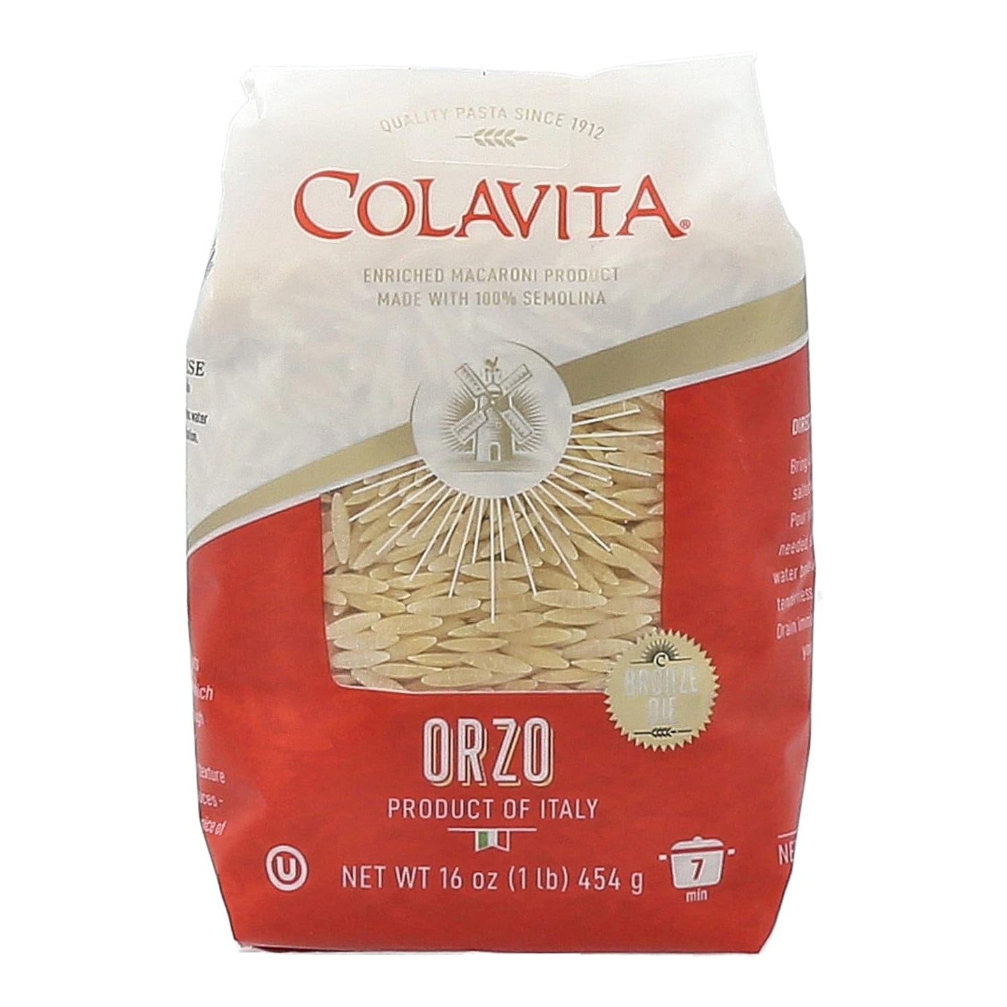 Colavita-Pasta---Orzo,-1-Pound---Pack-of---39