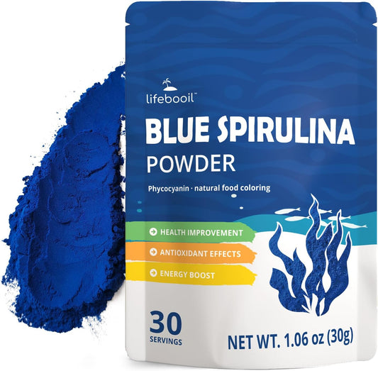 Blue-Spirulina-Powder,-1-Natural-Pure-Phycocyanin-Extract-from-Blue-Green-Algae,-Vegan,-Non-GMO,-Co-135