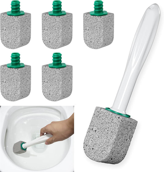 Pumice-Stone-Toilet-Bowl-Cleaner,Bathroom-Cleaner-Brush-Toilet-Wand-Refills-with-30CM-Long-Handle-for-552