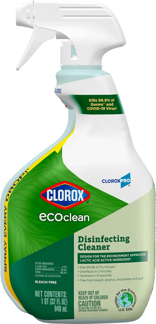 Clorox-CloroxPro-EcoClean-Disinfecting-Cleaner-Spray-Bottle,-32-Fluid-Ounces-5106