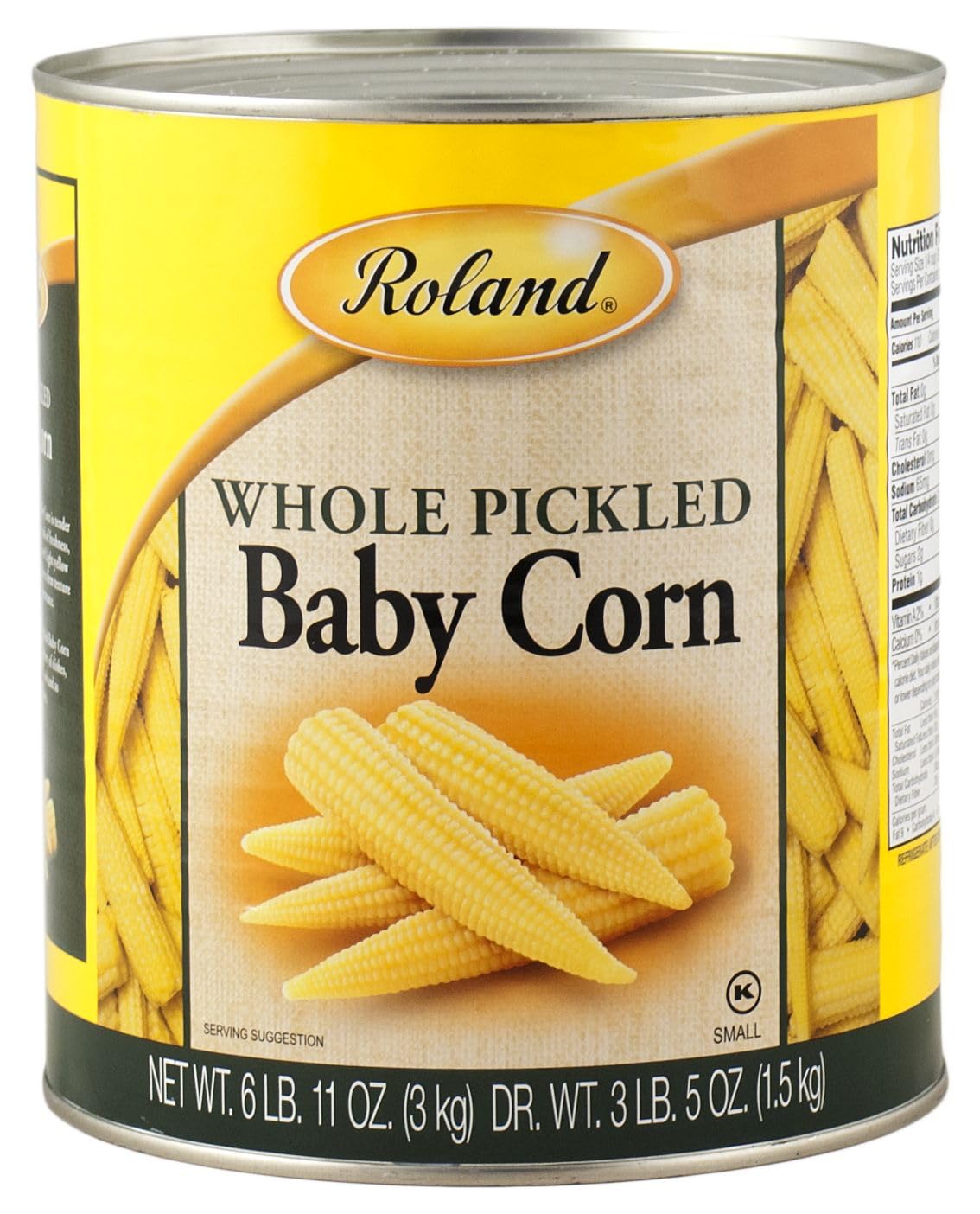 Roland-Foods-Whole-Pickled-Baby-Corn,-Specialty-Imported-Food,-6-Pound-11-5