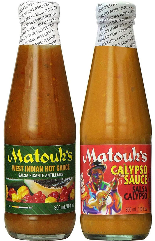 Matouk's-West-Indian-Hot-Sauce-and-Calypso-Sauce-10-Ounce-(Pack-of-1380