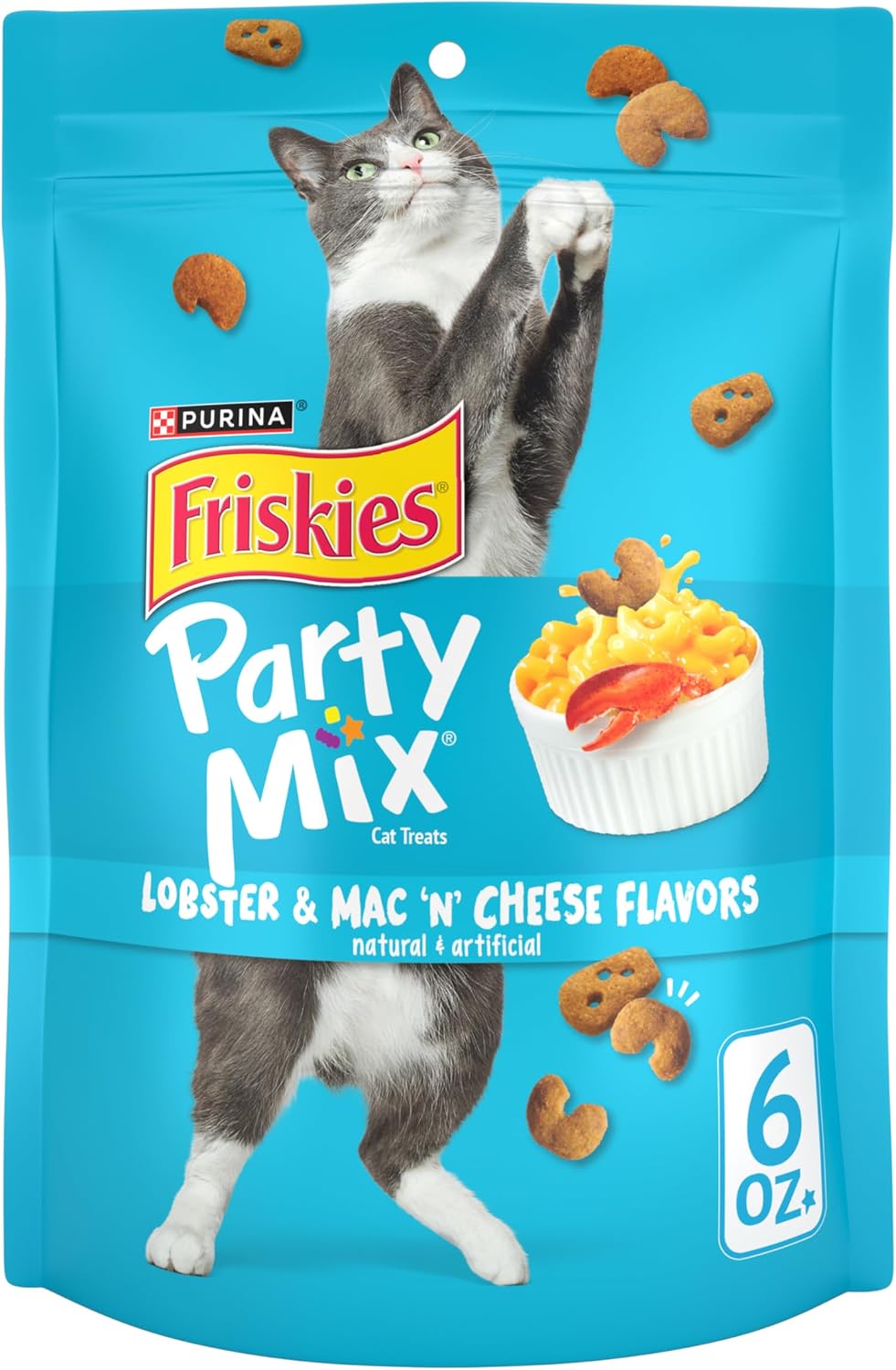 Purina-Friskies-Cat-Treats,-Party-Mix-Lobster-&-Mac-'N'-Cheese-Flavors---(Pack-481