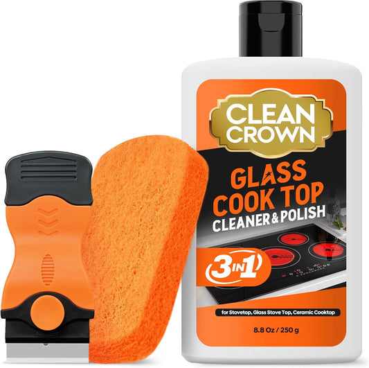 3-in-1-Cooktop-Cleaner-Kit-(8.8-Oz-Cooktop-Cleaner-+-Scrubbing-Pad-+-Scraper),-Stovetop-Cleaner-910
