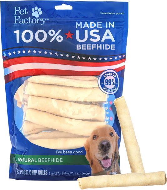 Pet-Factory-1-Made-in-USA-Beefhide-Chip-Rolls-Dog-Rawhide-Thick,-2782