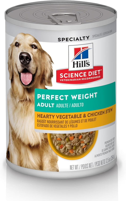 Hill's-Science-Diet-Adult-Perfect-Weight-Wet-Dog-Food,-Hearty-Vegetable-&-Chicken-2475