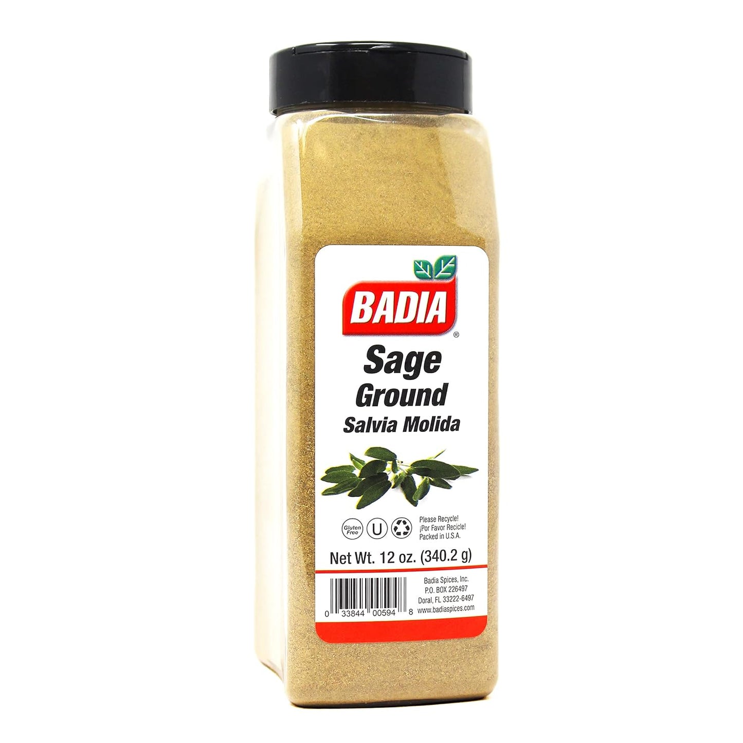 Badia-Ground-Sage,-12-oz-–-Earthy,-Aromatic-Herb-Seasoning,-Savory-Flavor,-1612