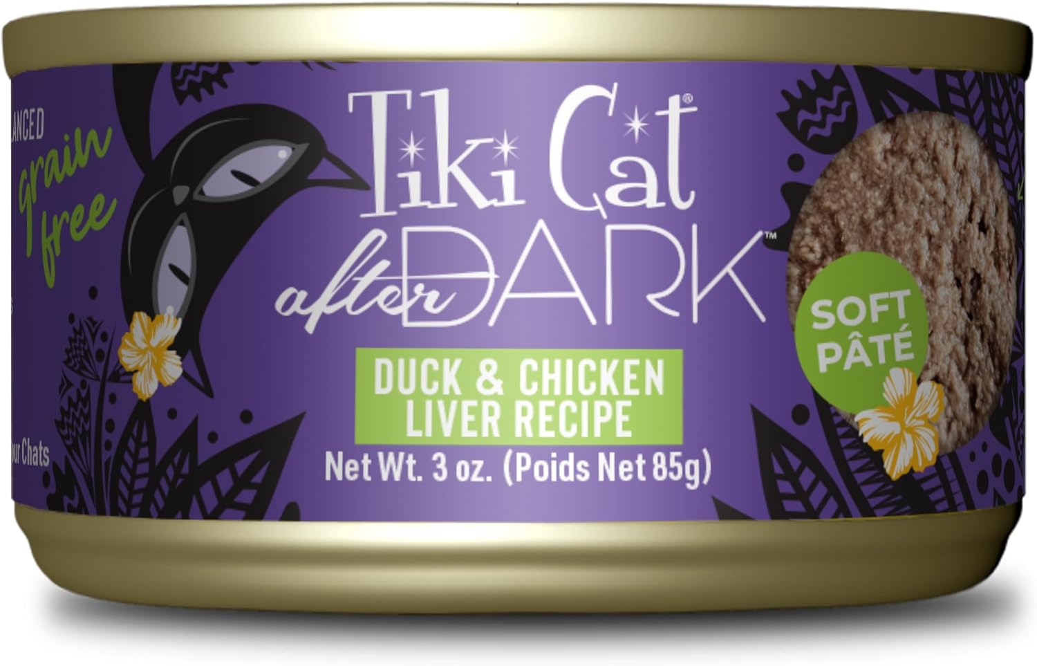 Tiki-Cat-After-Dark-Soft-Pate,-Duck-&-Chicken-Liver,-High-Protein,-Cat-for-Cats,913