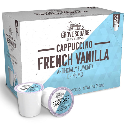 Grove-Square-Cappuccino-Pods,-French-Vanilla,-Single-4090