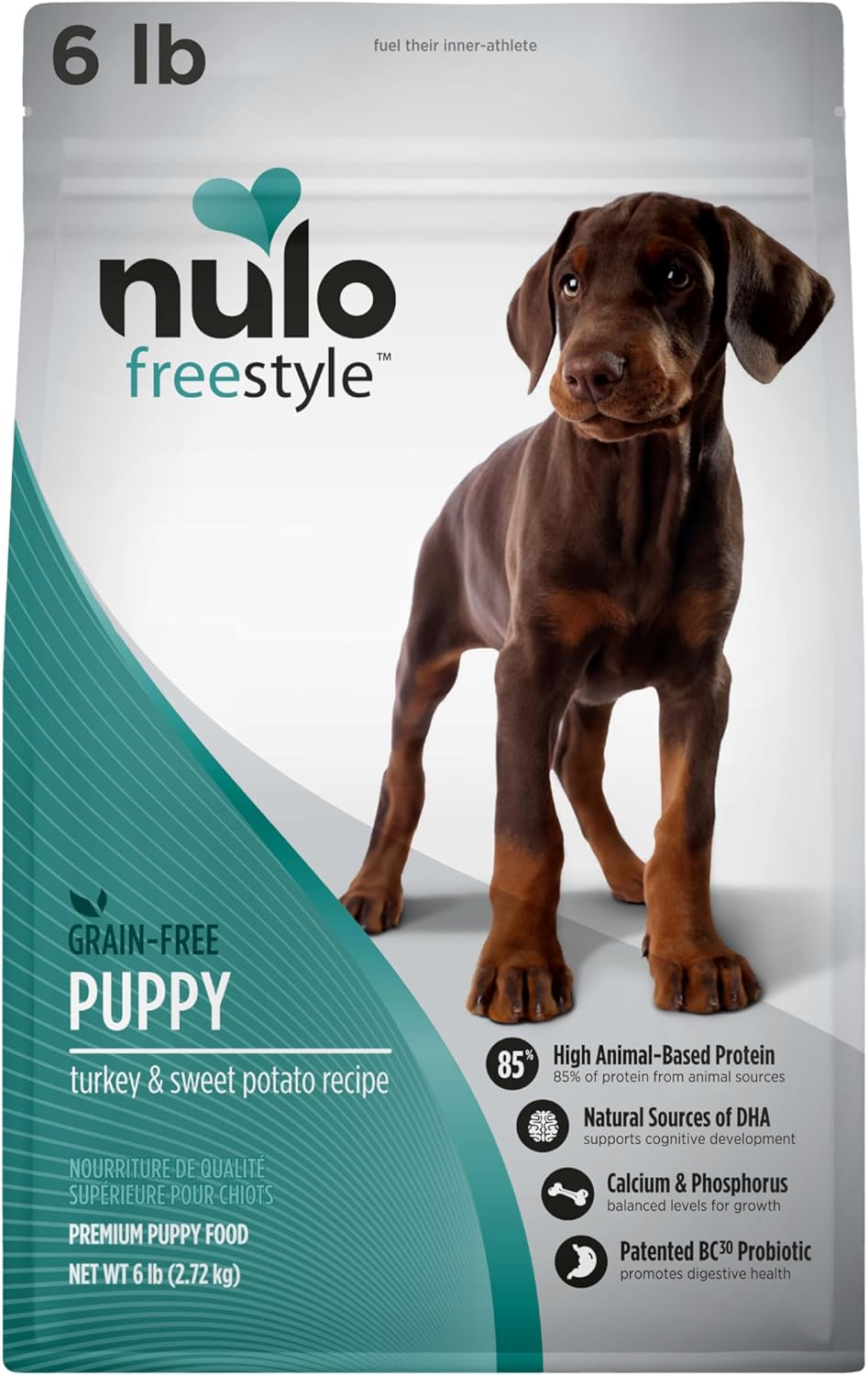 Nulo-Freestyle-Turkey-&-Sweet-Potato-Puppy-Food,-6-Pound-Bag-----1370