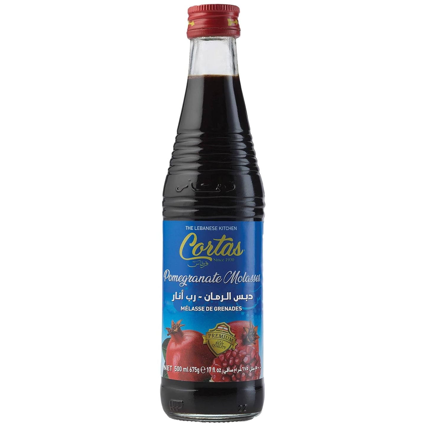 Cortas---Pomegranate-Concentrated-Molasses-(Large),17-oz-(500-ml)-------1254
