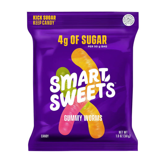 SmartSweets-Gummy-Worms,-1.8oz-(Pack-of-12),-Candy-1702