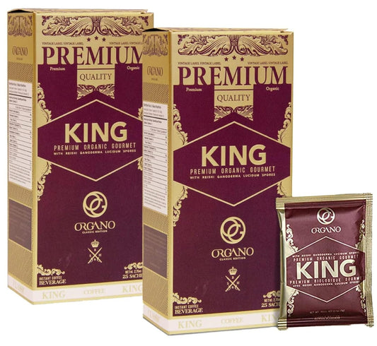 2-Boxes-ORGANO-King-of-Coffee,-1-Certified-Ganoderma-Lucidum-(50-Sachets)---98