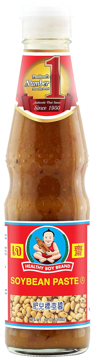 Healthy-Boy-Thai-Soybean-Paste-(TaoChio),-12-Ounces-(Pack-of-1)---1255