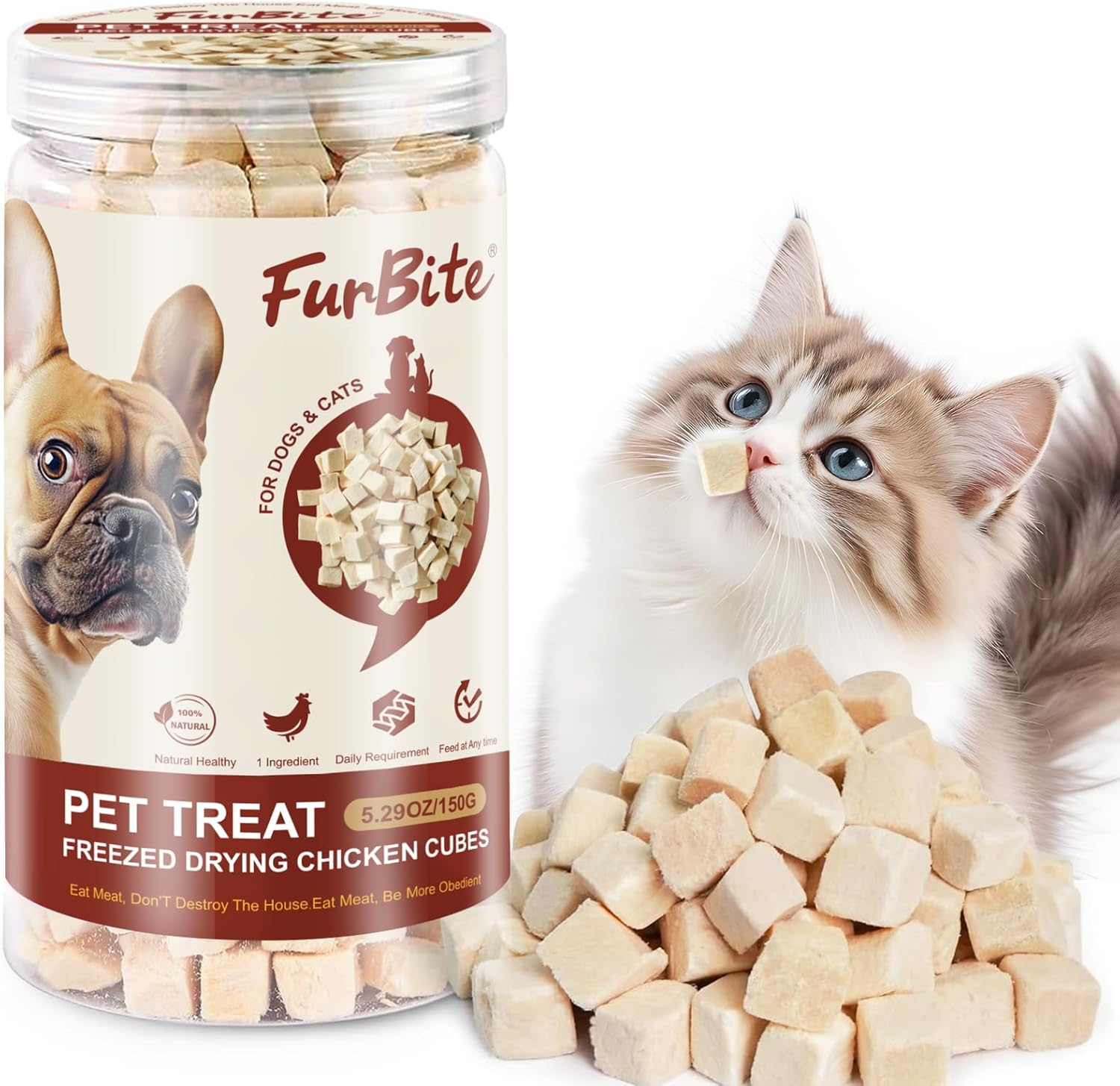 Freeze-Dried-Chicken-Breast-Treats-for-Dogs-and-Cats,-Pet-Training-Dehydrated-Snack-897