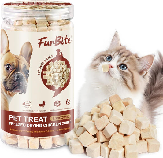 Freeze-Dried-Chicken-Breast-Treats-for-Dogs-and-Cats,-Pet-Training-Dehydrated-Snack-897