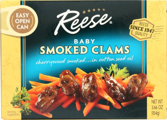 Reese-Smoked-Baby-Clams,-3.66-Ounces-(Pack-1280