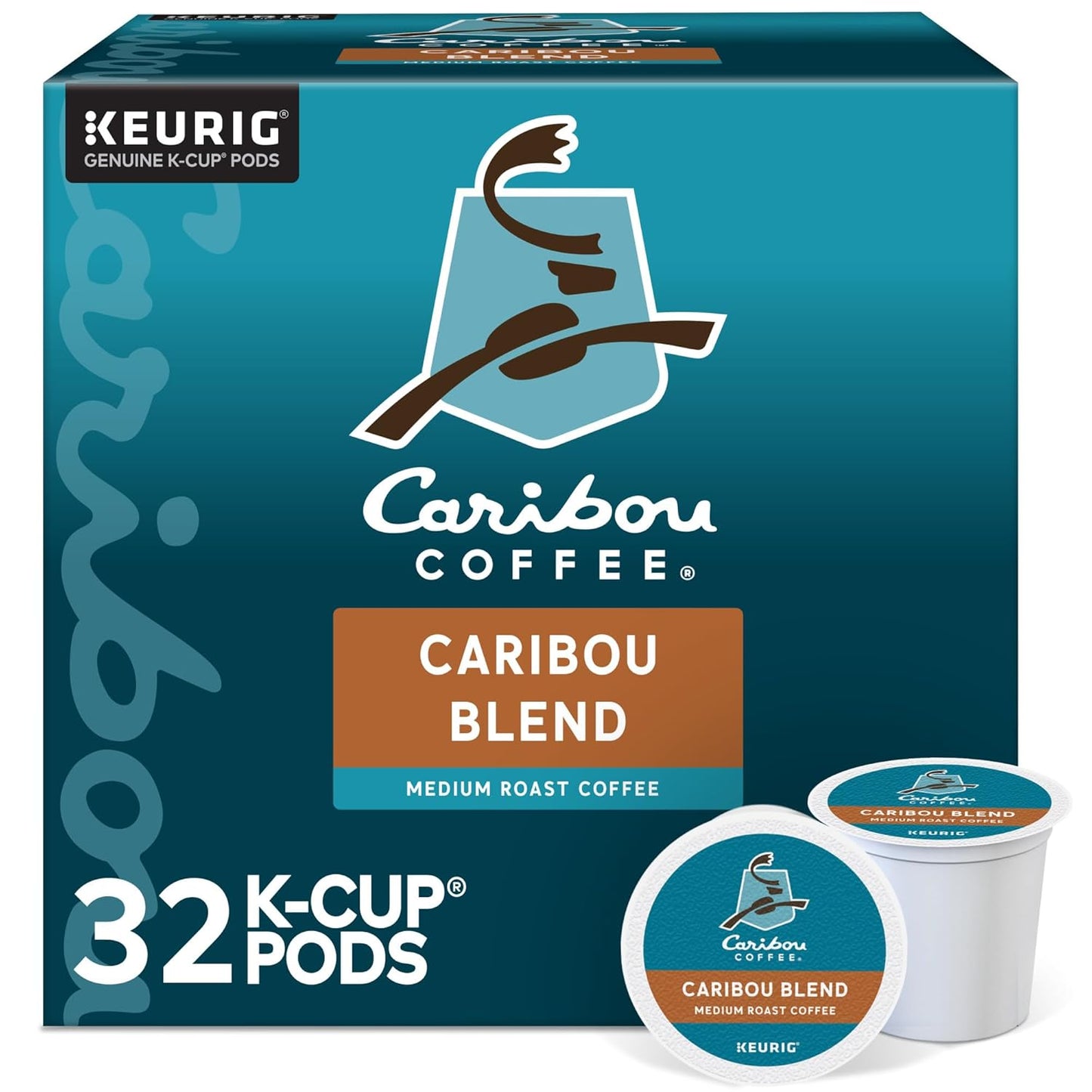 Caribou-Coffee-Caribou-Blend,-Keurig-Single-Serve-K-Cup-Pods,-Medium-Roast-Coffee,-32-Count(Pack-3165