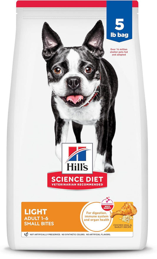 Hill's-Science-Diet-Light,-Adult-1-6,-Weight-Management-Support,-Small-Kibble,-Dry-Dog-2492