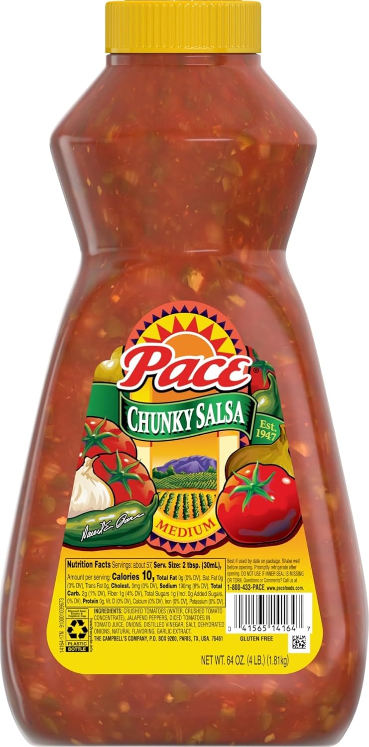 Pace-Chunky-Medium-Salsa,-64-oz-Bottle----------2089