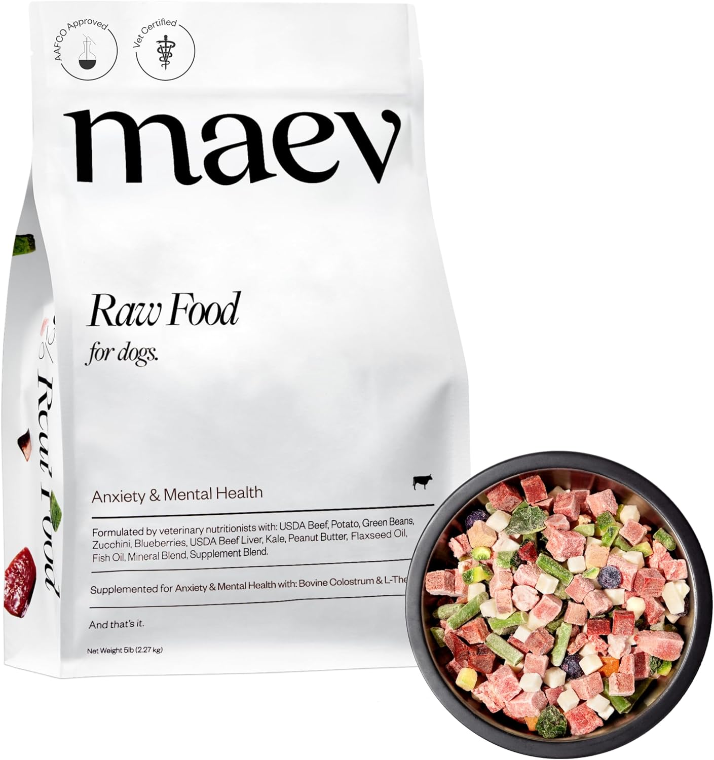 Maev-Human-Grade-Beef-Dog-Food,-Anxiety-&-Calming-Formula,-Whole-Ingredient,-Gluten-Free,-High-649
