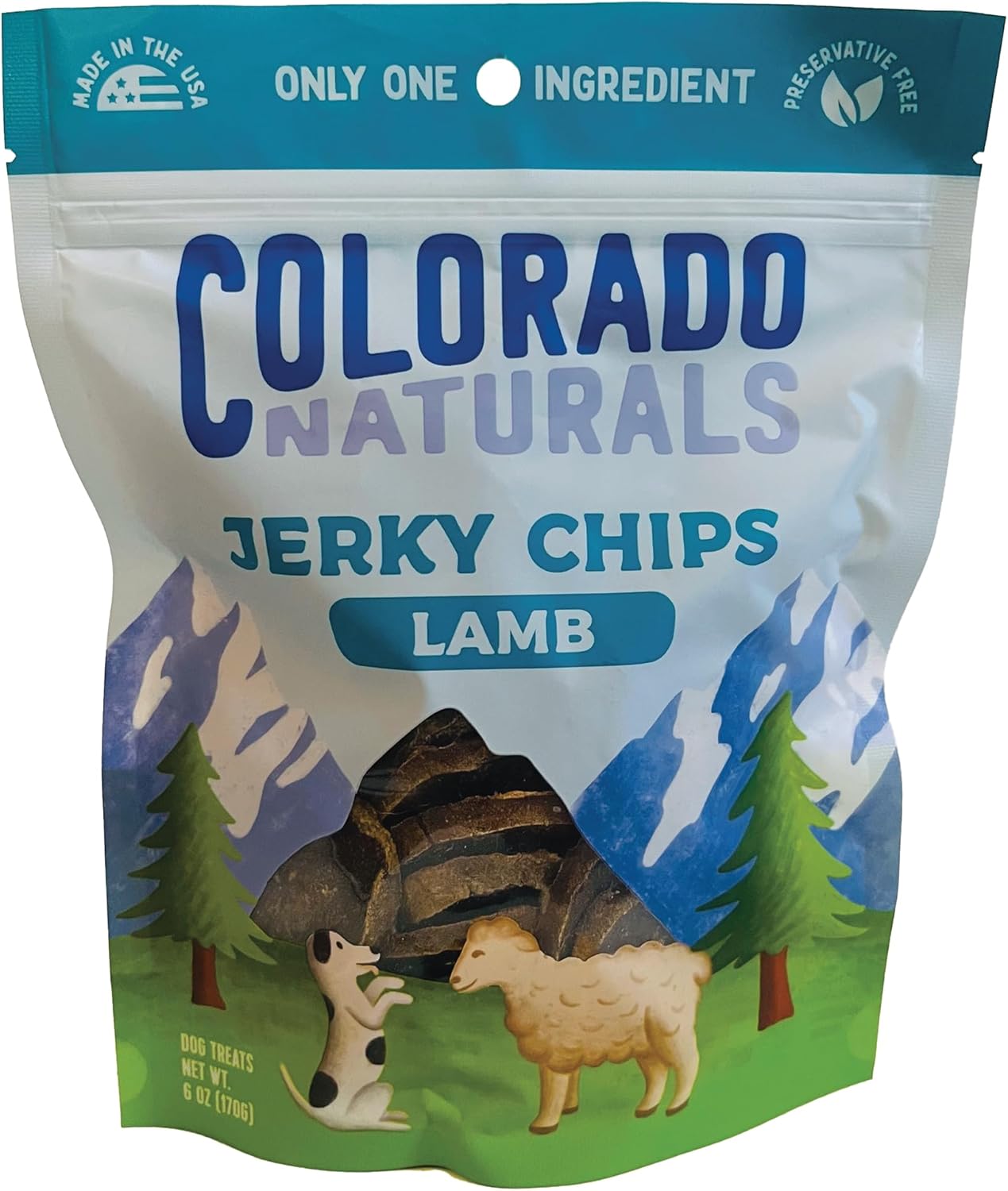 Colorado-Naturals-Lamb-Jerky-Chips-Dog-Treats,-6-oz-–-All-Natural,-in-1626