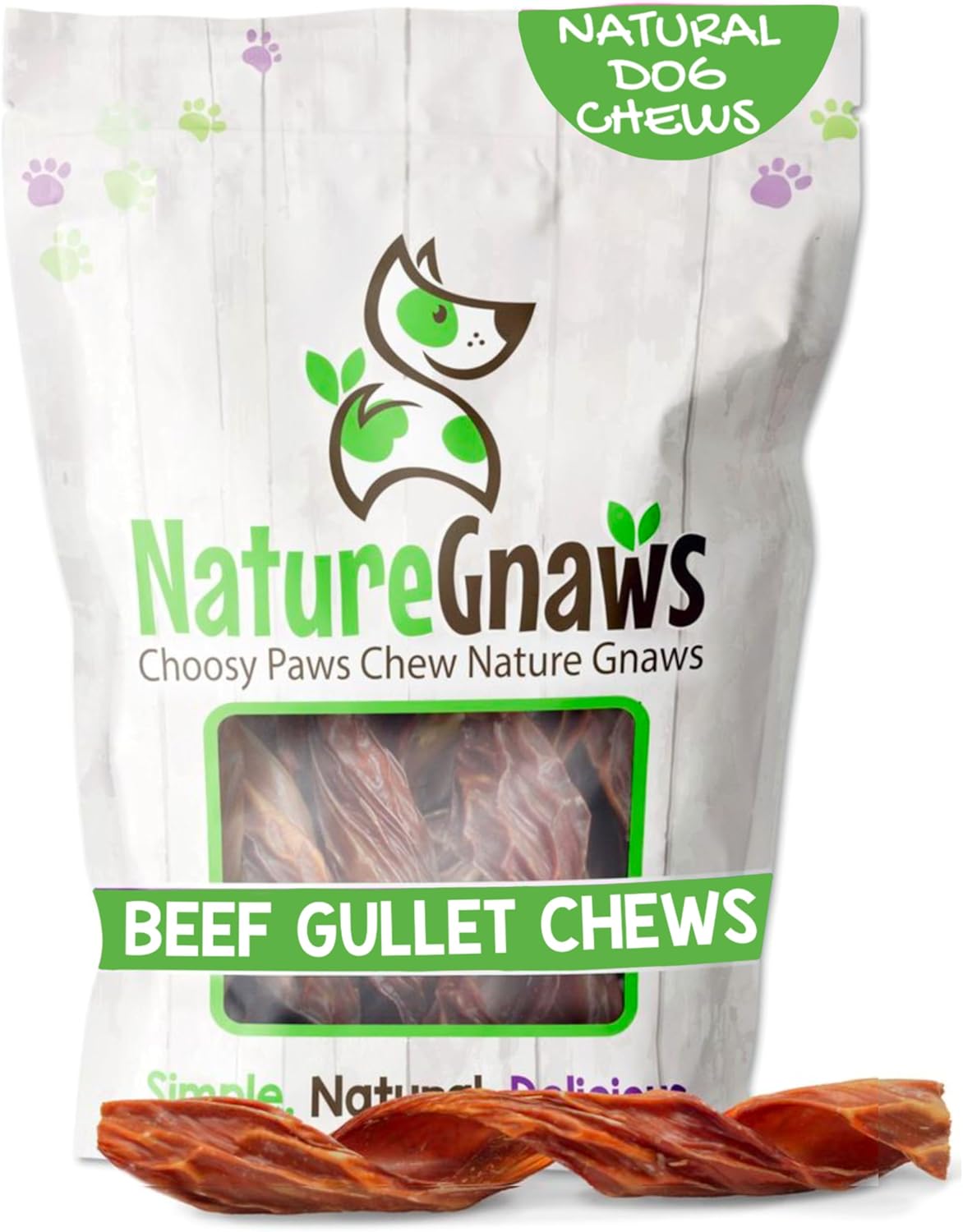 Nature-Gnaws-Beef-Gullet-Springs-for-Dogs-7-8"-(12-Count)---Beef-2380
