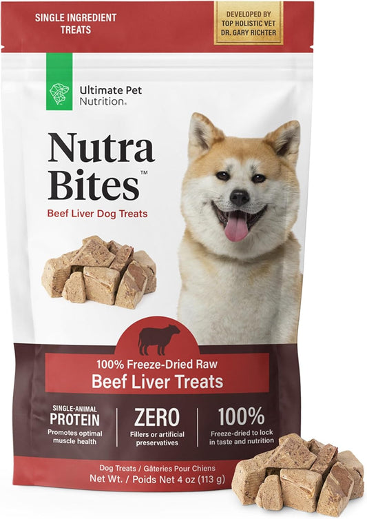 ULTIMATE-PET-NUTRITION-Nutra-Bites-Freeze-Dried-Raw-Single-Ingredient-Training-Food-2355