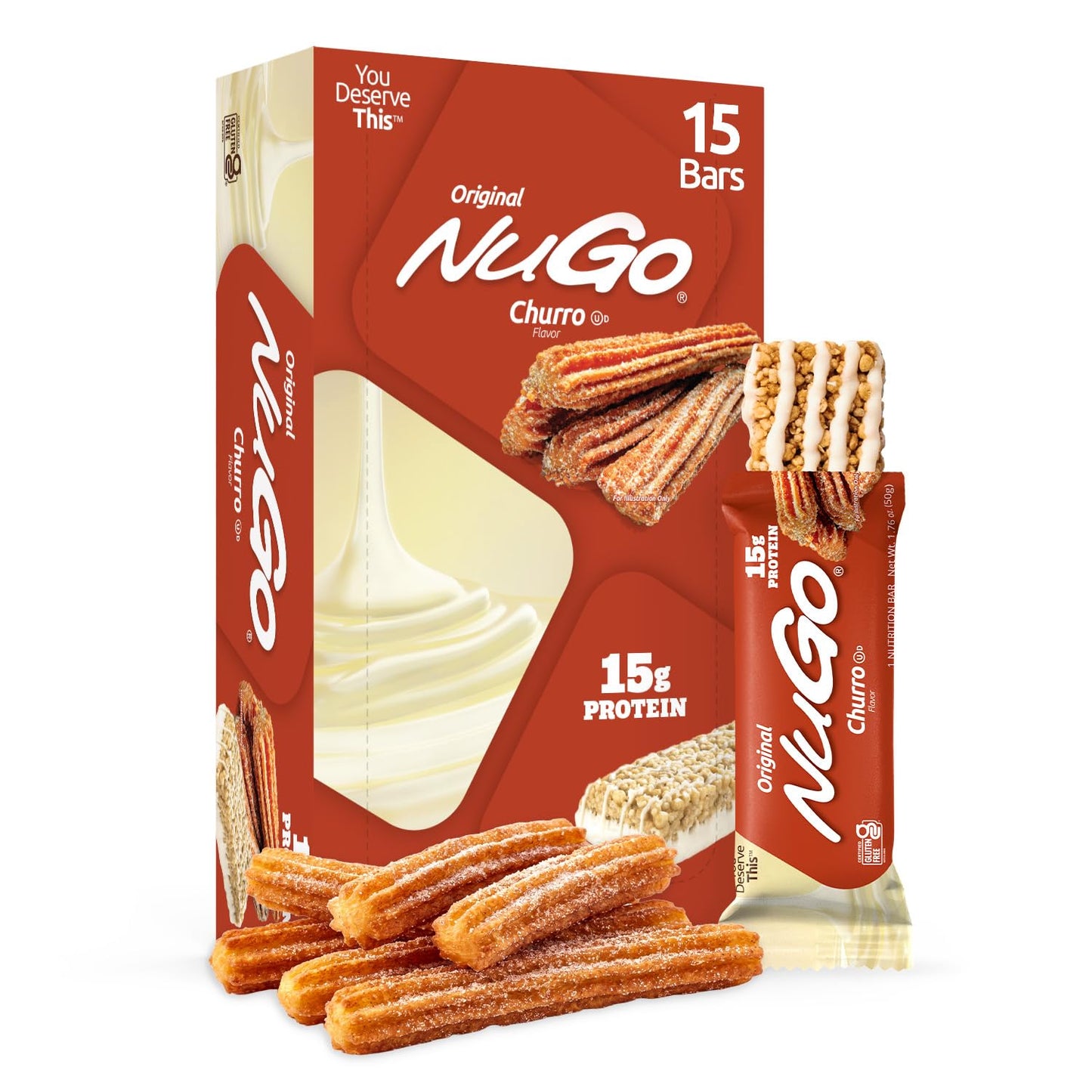 NuGo-Original,-Churro,-15g-Protein-Bar,-Gluten-Free,-15-Ct-------1309