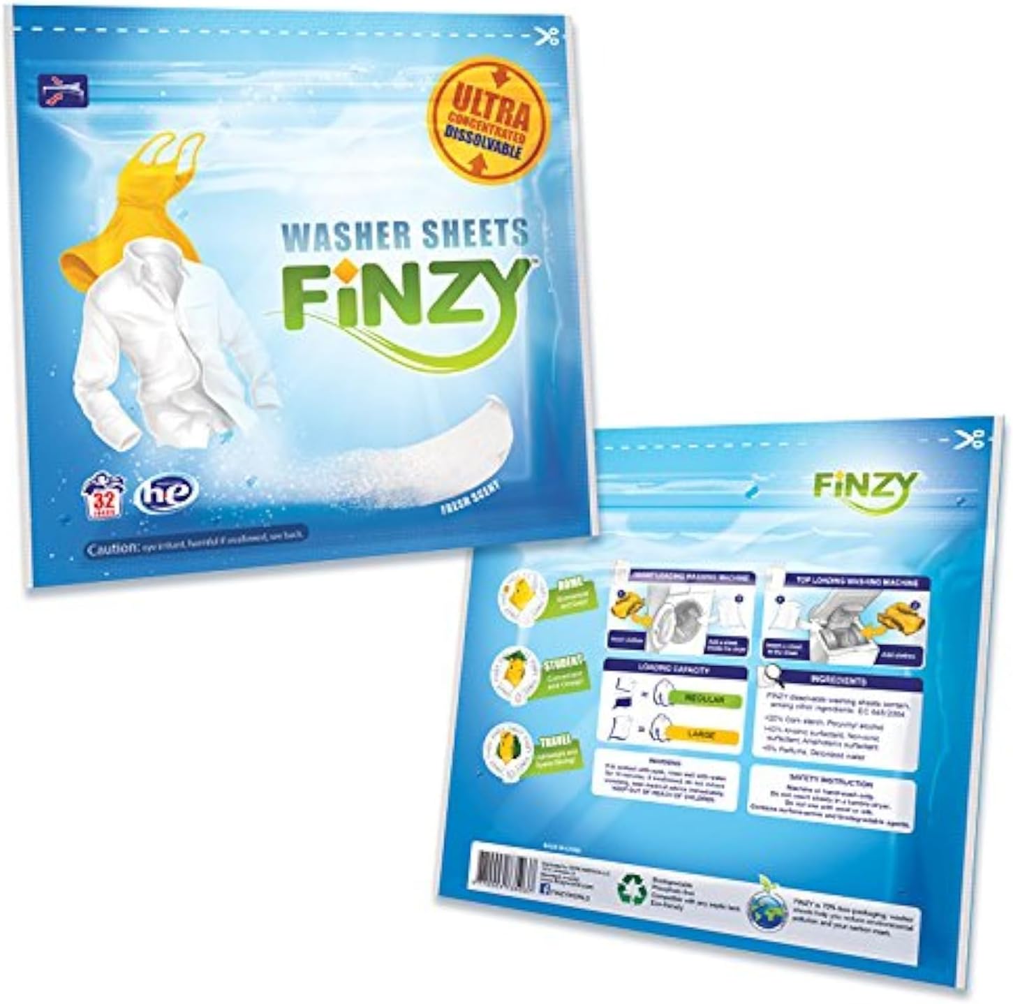 FINZY-Laundry-Soap-Sheets,-Washer-Sheets-for-Travel-Laundry,-32-1044