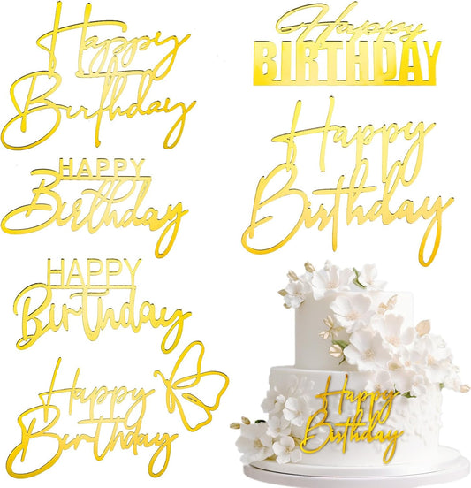 6Pcs-Cake-Toppers-Happy-Birthday-Gold-Acrylic-1784